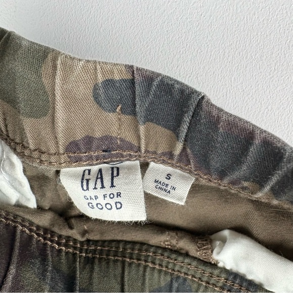 Gap Womens Camo Camouflage Jogger Drawstring Pockets Streetwear Comfort Casual S - Picture 5 of 11